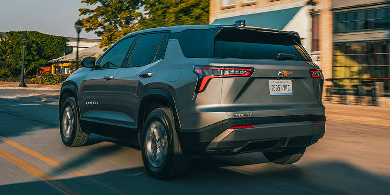 2026 Chevrolet Equinox exterior showing bold design and modern SUV styling.